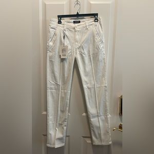 SSLR Men’s Collection Size 30 and 34 White Casual Men’s Pants NWT